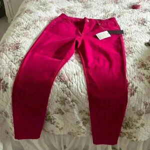 ARTISAN NY hot pink skinny Jean 26 inch inseam